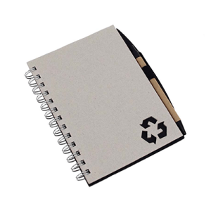 GIH1042 ECO NOTEBOOK WITH RECYCLED PAPER PEN